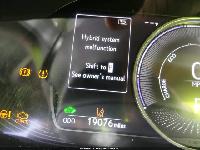 2025 Lexus Es 300h მანქანა იყიდება აუქციონზე, vin: 58ADA1C10SU060854, აუქციონის ნომერი: 46042255