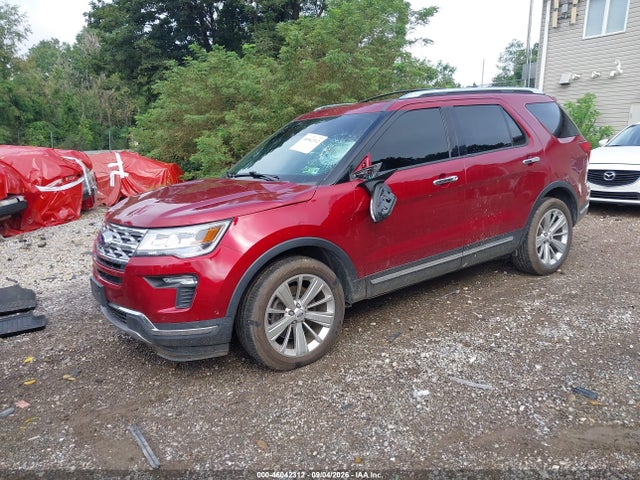 46042312 :رقم المزاد ، 1FM5K8FHXKGA70350 vin ، 2019 Ford Explorer Limited مزاد بيع