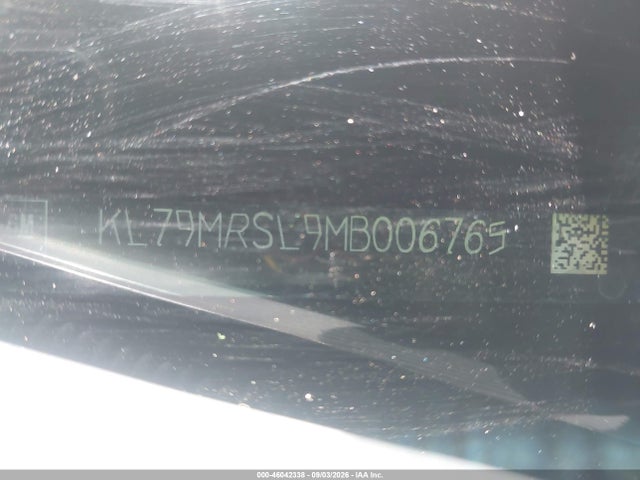 Aukcja sprzedaży 2021 Chevrolet Trailblazer Awd Lt, vin: KL79MRSL9MB006765, numer aukcji: 46042338
