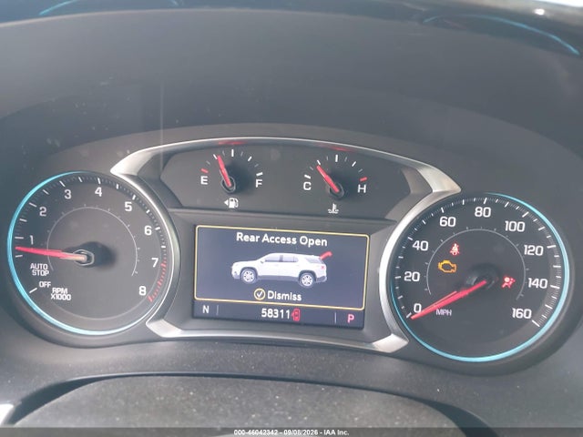46042342 :رقم المزاد ، 1GNEVGKW8MJ207440 vin ، 2021 Chevrolet Traverse Awd Lt Cloth مزاد بيع