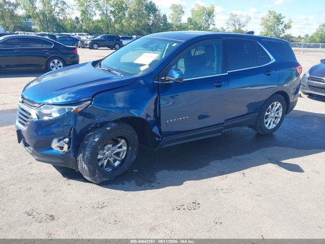 Aukcja sprzedaży 2020 Chevrolet Equinox Fwd Lt 1.5l Turbo, vin: 2GNAXKEV4L6215089, numer aukcji: 46042351