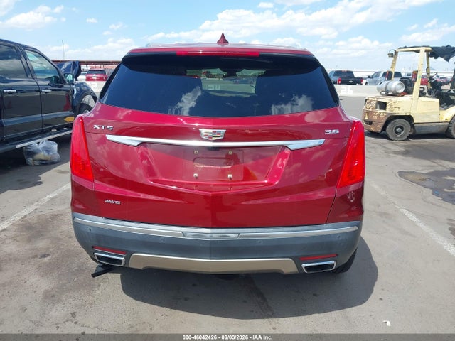 46042426 :رقم المزاد ، 1GYKNFRS4HZ131337 vin ، 2017 Cadillac Xt5 Platinum مزاد بيع