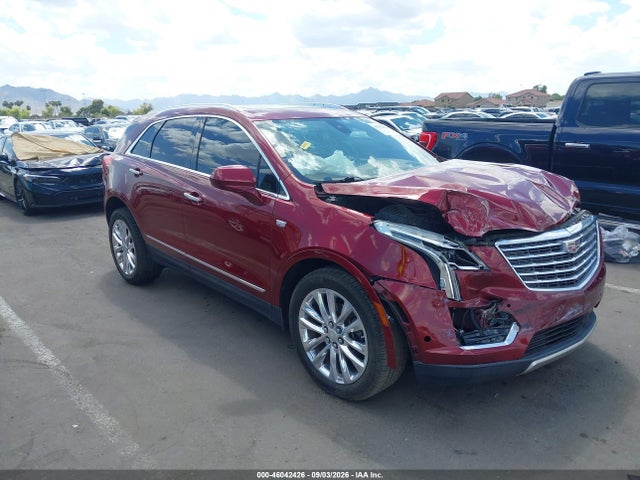 46042426 :رقم المزاد ، 1GYKNFRS4HZ131337 vin ، 2017 Cadillac Xt5 Platinum مزاد بيع