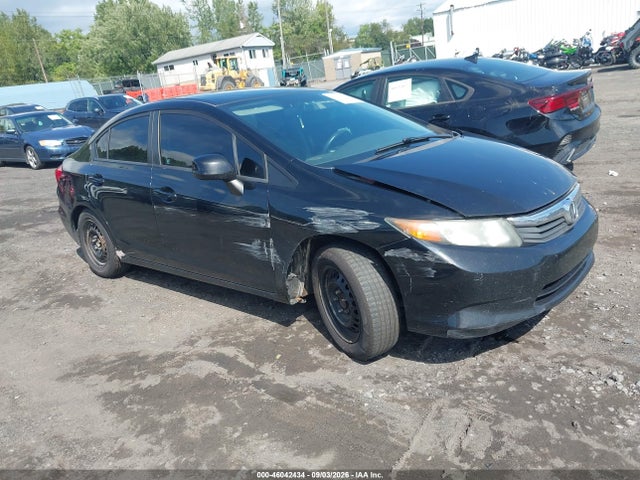 2012 Honda Civic Lx მანქანა იყიდება აუქციონზე, vin: 2HGFB2F50CH334405, აუქციონის ნომერი: 46042434