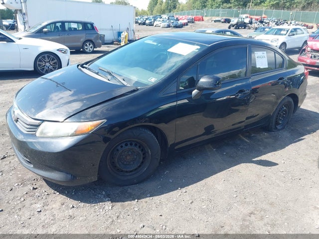 2012 Honda Civic Lx მანქანა იყიდება აუქციონზე, vin: 2HGFB2F50CH334405, აუქციონის ნომერი: 46042434