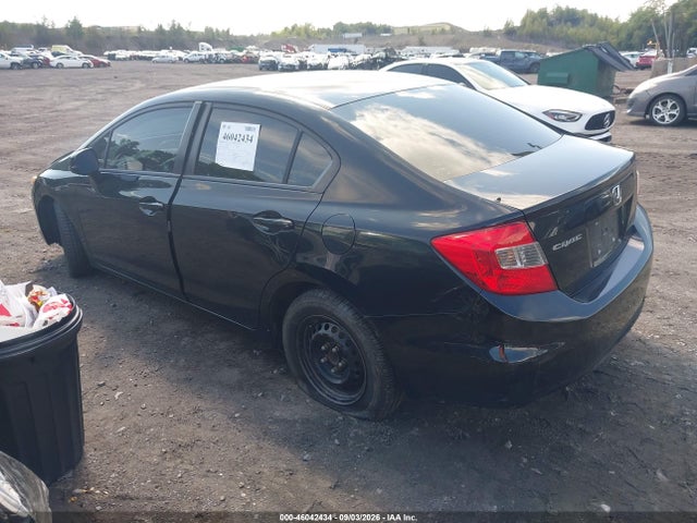 2012 Honda Civic Lx მანქანა იყიდება აუქციონზე, vin: 2HGFB2F50CH334405, აუქციონის ნომერი: 46042434