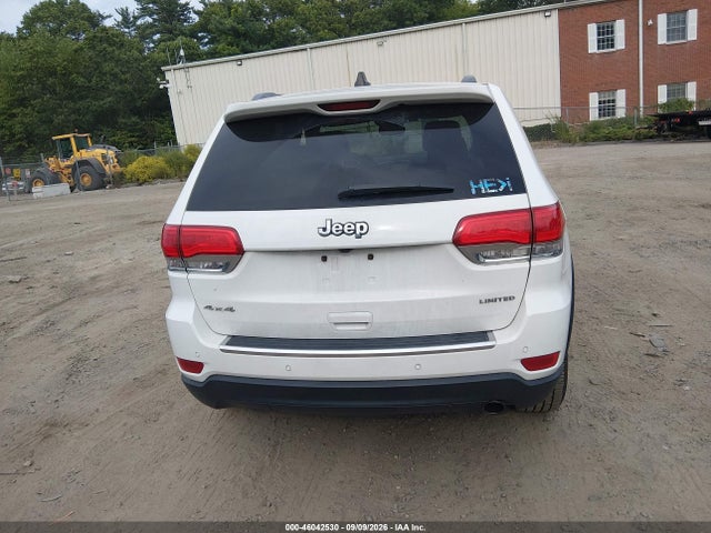 2017 Jeep Grand Cherokee Limited 4x4 მანქანა იყიდება აუქციონზე, vin: 1C4RJFBG6HC743130, აუქციონის ნომერი: 46042530