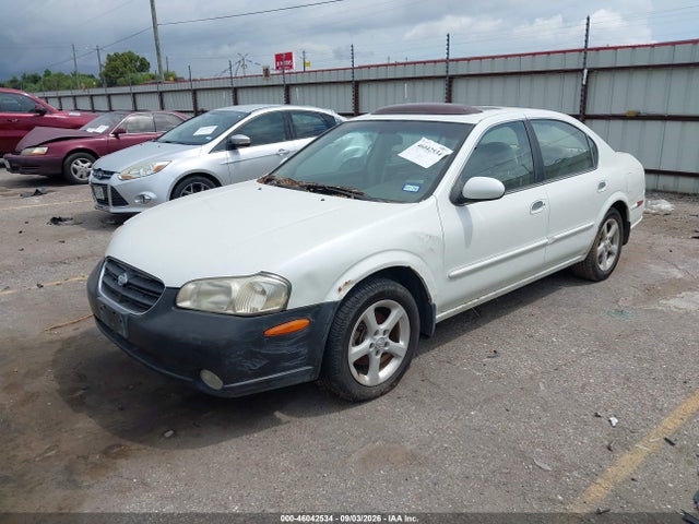 46042534 :رقم المزاد ، JN1CA31D61T824858 vin ، 2001 Nissan Maxima Gle مزاد بيع
