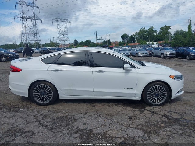 Aukcja sprzedaży 2017 Ford Fusion Hybrid Titanium, vin: 3FA6P0RU8HR381819, numer aukcji: 46042605