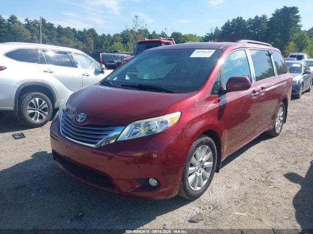 46042610 :رقم المزاد ، 5TDDK3DC2FS126660 vin ، 2015 Toyota Sienna Xle 7 Passenger مزاد بيع
