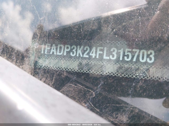Продажа на аукционе авто 2015 Ford Focus Se, vin: 1FADP3K24FL315703, номер лота: 46042642