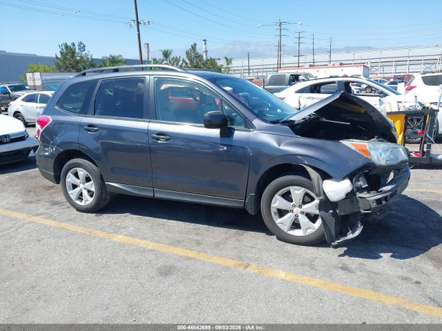 Продаж на аукціоні авто 2016 Subaru Forester 2.5i Premium, vin: JF2SJAGC6GH505016, номер лоту: 46042699