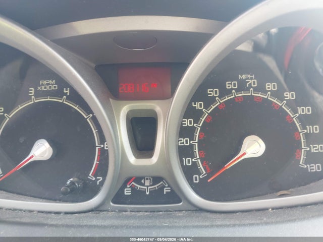 2011 Ford Fiesta Ses მანქანა იყიდება აუქციონზე, vin: 3FADP4FJ0BM102120, აუქციონის ნომერი: 46042747