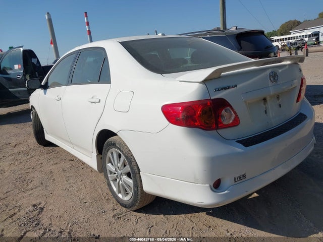 46042768 :رقم المزاد ، 2T1BU4EE0AC496014 vin ، 2010 Toyota Corolla S مزاد بيع