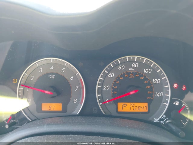 46042768 :رقم المزاد ، 2T1BU4EE0AC496014 vin ، 2010 Toyota Corolla S مزاد بيع