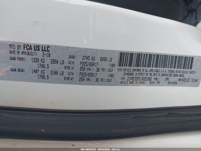 Dodge Grand Caravan Se Plus 2018 2C4RDGBG5JR221602 Image 9