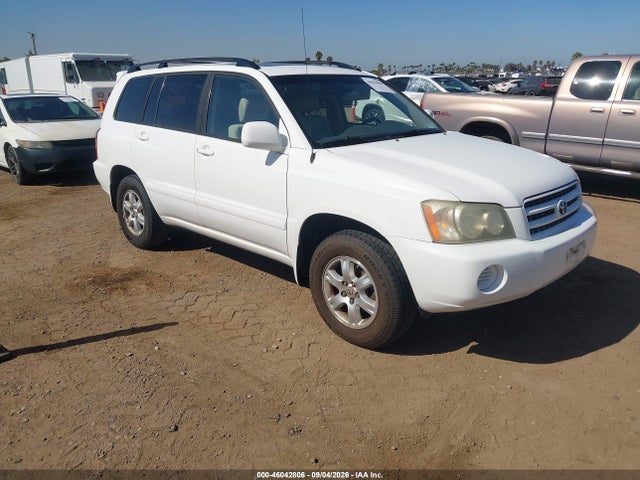 46042806 :رقم المزاد ، JTEGF21A930080673 vin ، 2003 Toyota Highlander V6 مزاد بيع