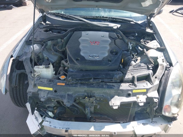 2005 Infiniti G35 მანქანა იყიდება აუქციონზე, vin: JNKCV54E45M422787, აუქციონის ნომერი: 46042821