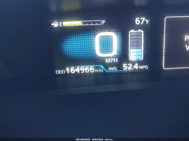 Aukcja sprzedaży 2019 Toyota Prius Xle, vin: JTDKARFU3K3073532, numer aukcji: 46042920