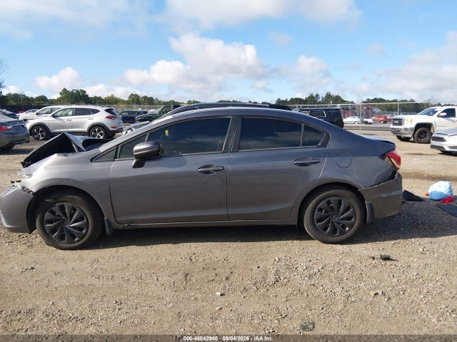 Aukcja sprzedaży 2015 Honda Civic Lx, vin: 2HGFB2F57FH539627, numer aukcji: 46042940