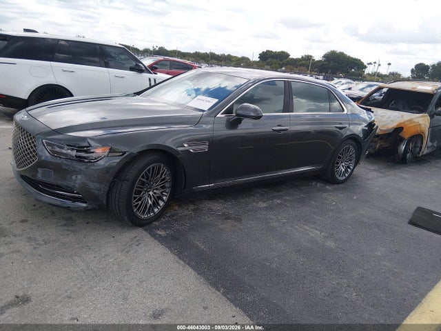 Aukcja sprzedaży 2021 Genesis G90 5.0 Ultimate Rwd, vin: KMTF54PH0MU091964, numer aukcji: 46043003