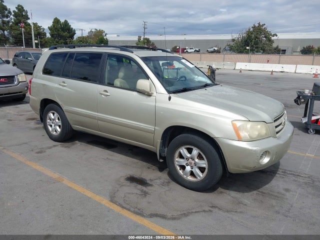 2003 Toyota Highlander V6 მანქანა იყიდება აუქციონზე, vin: JTEGF21A330119404, აუქციონის ნომერი: 46043024