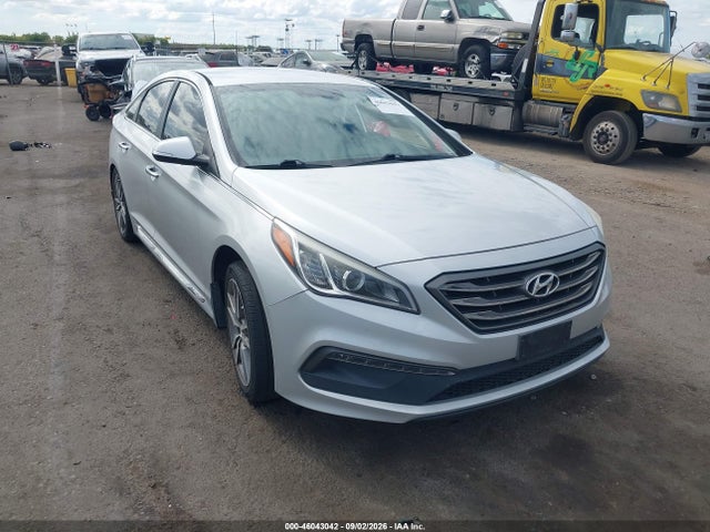 46043042 :رقم المزاد ، 5NPE34AB7FH156696 vin ، 2015 Hyundai Sonata Sport 2.0t مزاد بيع
