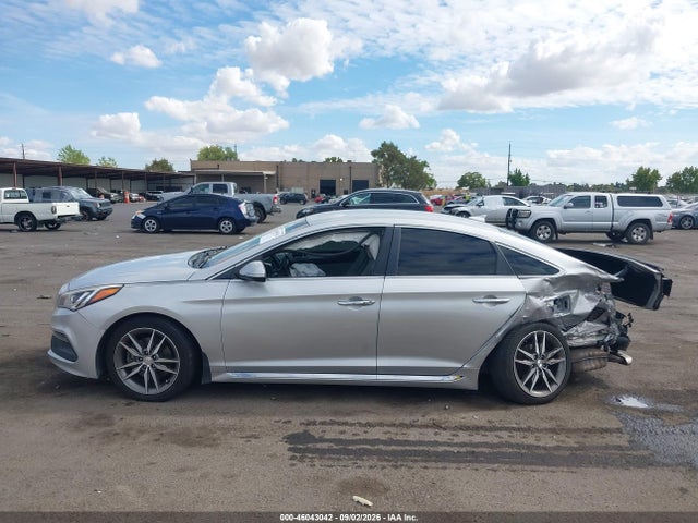 46043042 :رقم المزاد ، 5NPE34AB7FH156696 vin ، 2015 Hyundai Sonata Sport 2.0t مزاد بيع