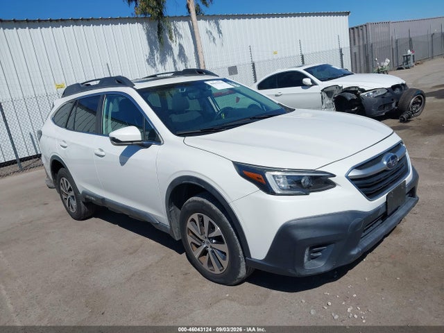46043124 :رقم المزاد ، 4S4BTAFC9M3144055 vin ، 2021 Subaru Outback Premium مزاد بيع