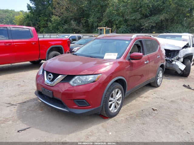 2016 Nissan Rogue S/sl/sv მანქანა იყიდება აუქციონზე, vin: JN8AT2MT2GW005899, აუქციონის ნომერი: 46043138