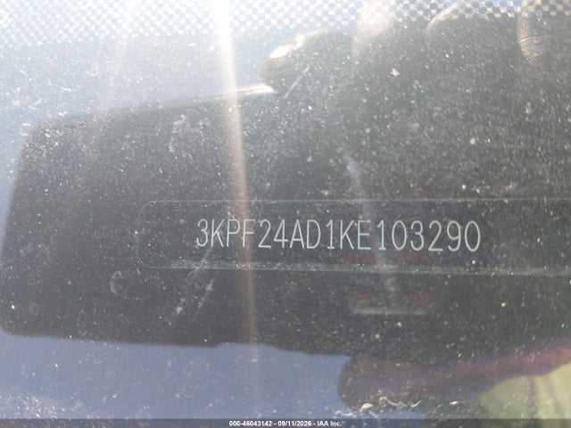 2019 Kia Forte Lxs მანქანა იყიდება აუქციონზე, vin: 3KPF24AD1KE103290, აუქციონის ნომერი: 46043142