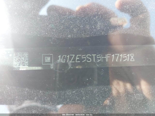 Продажа на аукционе авто 2017 Chevrolet Malibu 1lt, vin: 1G1ZE5ST5HF171518, номер лота: 46043198