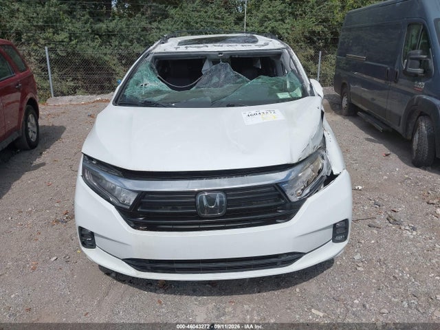 46043272 :رقم المزاد ، 5FNRL6H70NB014136 vin ، 2022 Honda Odyssey Ex-l مزاد بيع