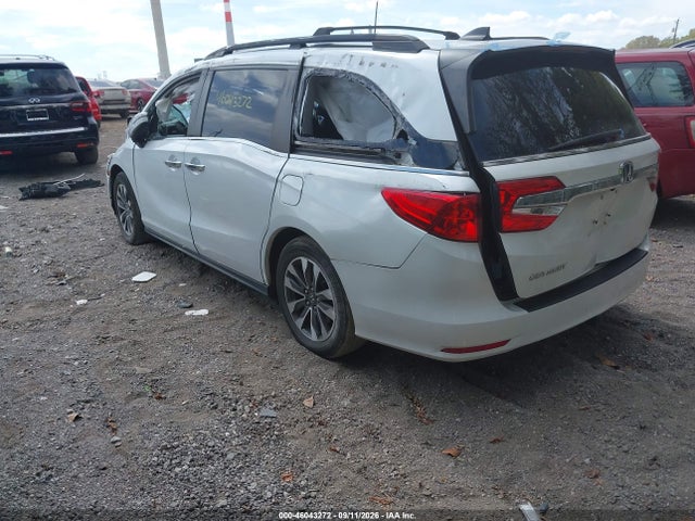 46043272 :رقم المزاد ، 5FNRL6H70NB014136 vin ، 2022 Honda Odyssey Ex-l مزاد بيع