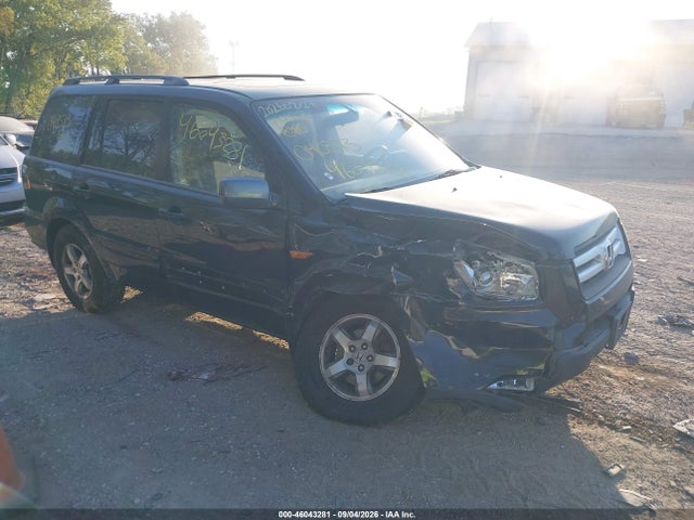 2007 Honda Pilot Ex-l მანქანა იყიდება აუქციონზე, vin: 5FNYF28647B040373, აუქციონის ნომერი: 46043281