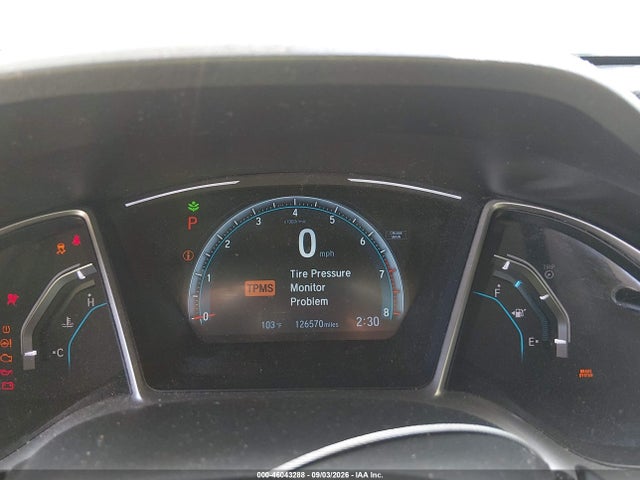 Auction sale of the 2017 Honda Civic Ex, vin: 19XFC2F77HE057039, lot number: 46043288