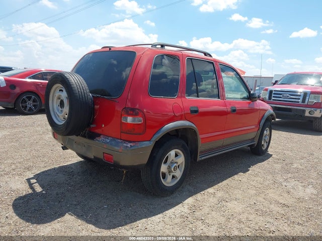 46043303 :رقم المزاد ، KNDJB723125172333 vin ، 2002 Kia Sportage مزاد بيع