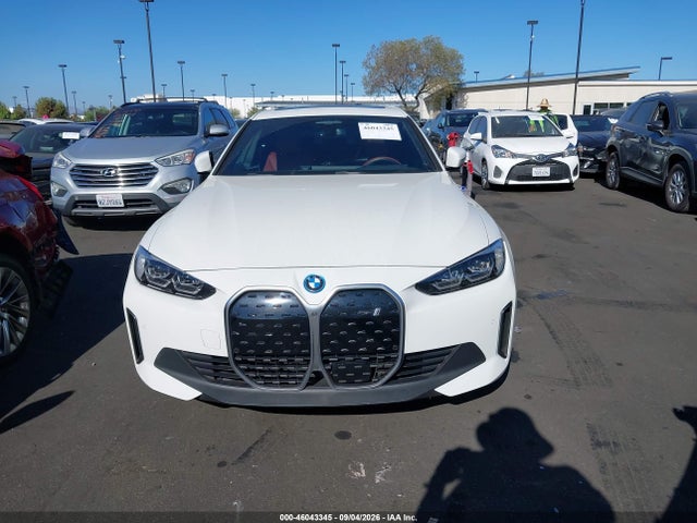 2024 Bmw I4 Gran Coupe Edrive40 მანქანა იყიდება აუქციონზე, vin: WBY73AW02RFS46981, აუქციონის ნომერი: 46043345