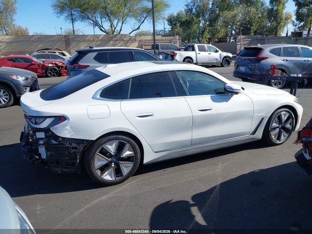 2024 Bmw I4 Gran Coupe Edrive40 მანქანა იყიდება აუქციონზე, vin: WBY73AW02RFS46981, აუქციონის ნომერი: 46043345