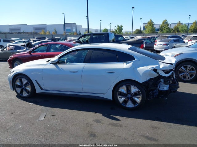 2024 Bmw I4 Gran Coupe Edrive40 მანქანა იყიდება აუქციონზე, vin: WBY73AW02RFS46981, აუქციონის ნომერი: 46043345
