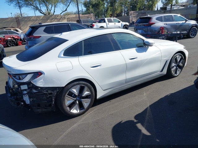 2024 Bmw I4 Gran Coupe Edrive40 მანქანა იყიდება აუქციონზე, vin: WBY73AW02RFS46981, აუქციონის ნომერი: 46043345