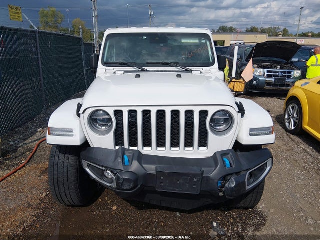 46043360 :رقم المزاد ، 1C4JJXP65NW249712 vin ، 2022 Jeep Wrangler 4xe Unlimited Sahara 4x4 مزاد بيع