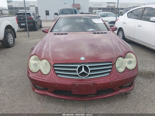 2004 Mercedes-benz Sl 500 მანქანა იყიდება აუქციონზე, vin: WDBSK75F34F069873, აუქციონის ნომერი: 46043383