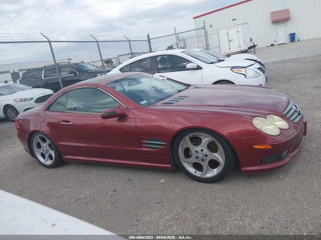 2004 Mercedes-benz Sl 500 მანქანა იყიდება აუქციონზე, vin: WDBSK75F34F069873, აუქციონის ნომერი: 46043383