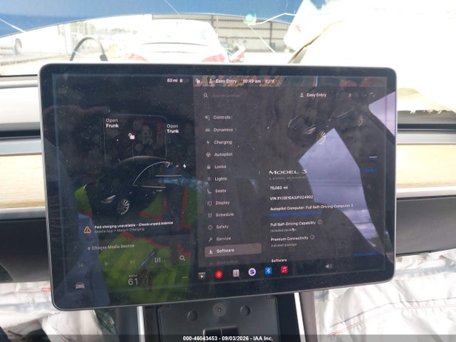 Продажа на аукционе авто 2018 Tesla Model 3 Long Range/mid Range, vin: 5YJ3E1EA3JF024902, номер лота: 46043453
