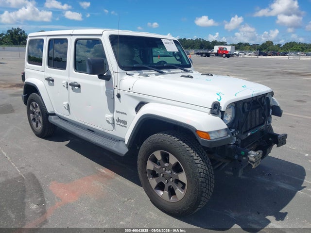 46043538 :رقم المزاد ، 1C4HJXEN9KW509615 vin ، 2019 Jeep Wrangler Unlimited Sahara 4x4 مزاد بيع