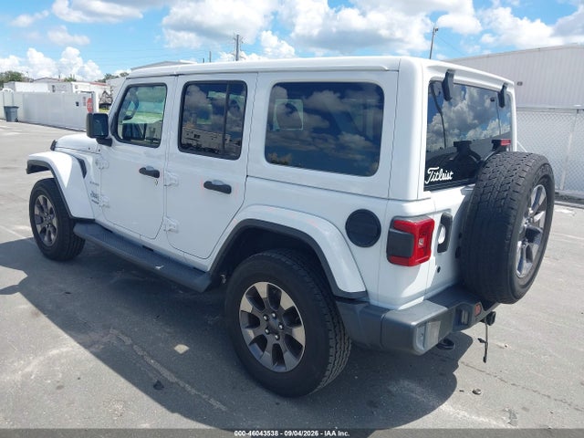 46043538 :رقم المزاد ، 1C4HJXEN9KW509615 vin ، 2019 Jeep Wrangler Unlimited Sahara 4x4 مزاد بيع