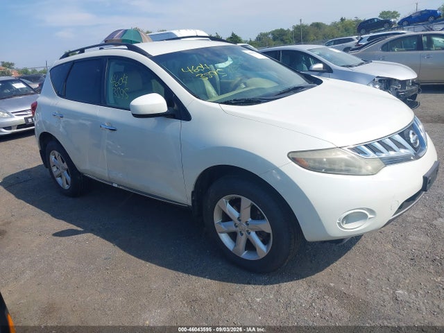 Auction sale of the 2009 Nissan Murano Sl, vin: JN8AZ18W49W153259, lot number: 46043595