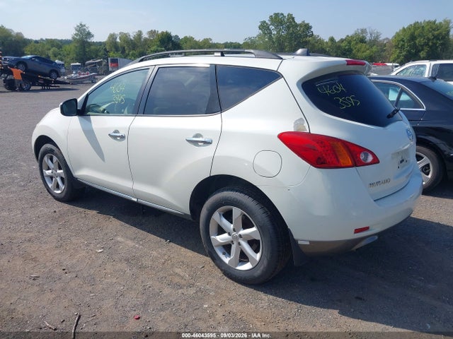 2009 Nissan Murano Sl მანქანა იყიდება აუქციონზე, vin: JN8AZ18W49W153259, აუქციონის ნომერი: 46043595