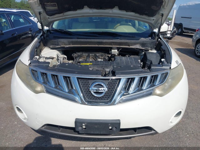 2009 Nissan Murano Sl მანქანა იყიდება აუქციონზე, vin: JN8AZ18W49W153259, აუქციონის ნომერი: 46043595